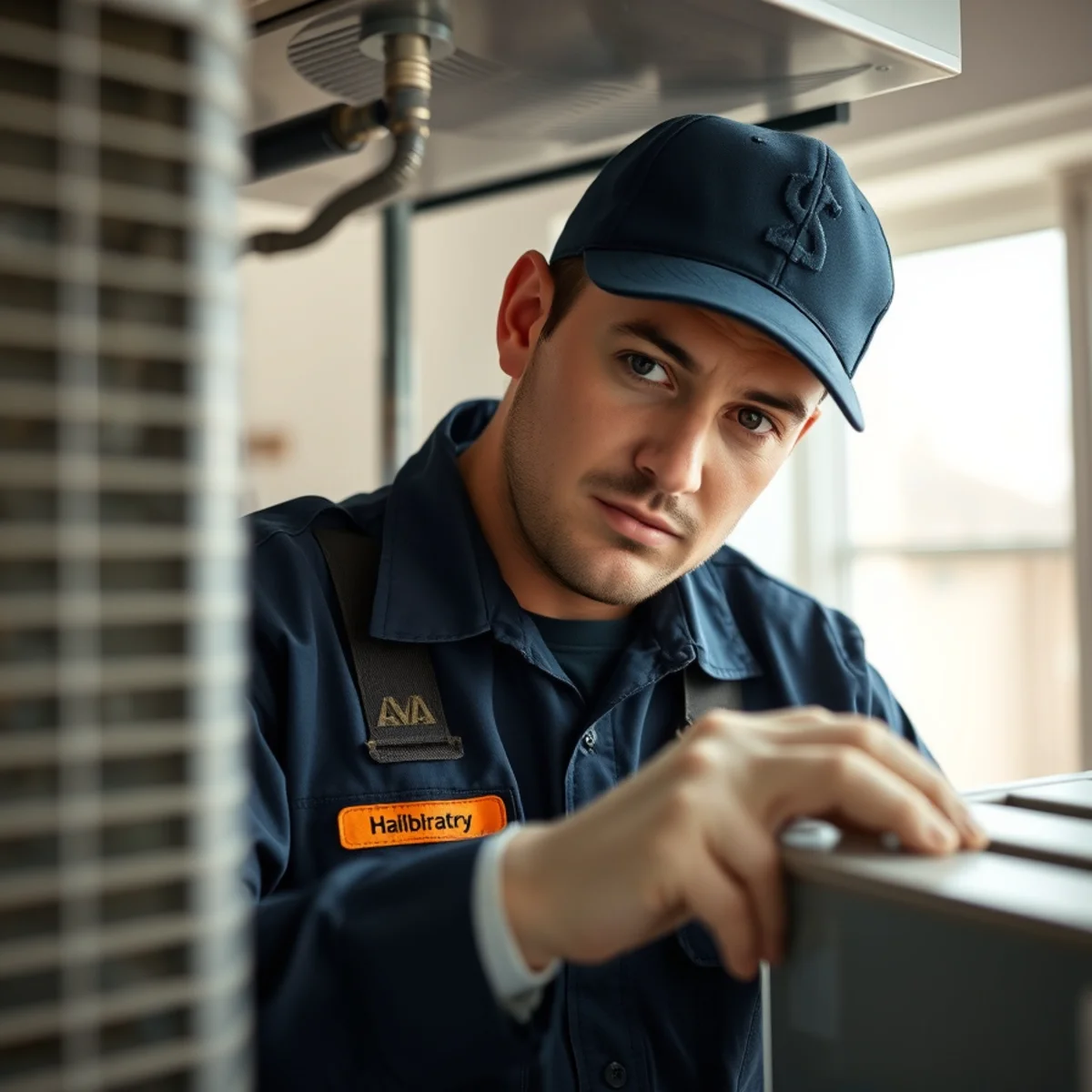 Flaming Ice Heating & Cooling performing air conditioning services