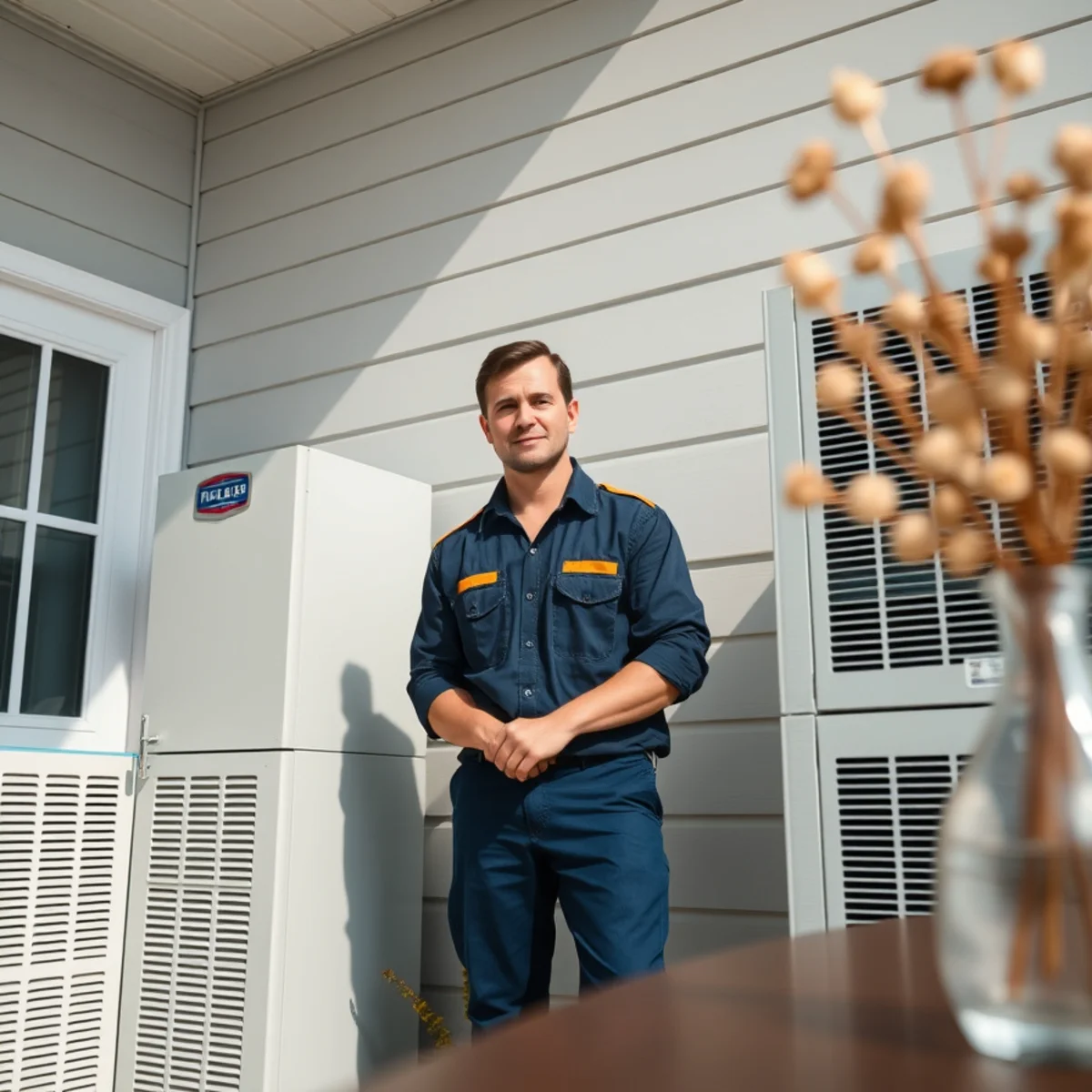 Flaming Ice Heating & Cooling completing light commercial refrigeration in North Carolina