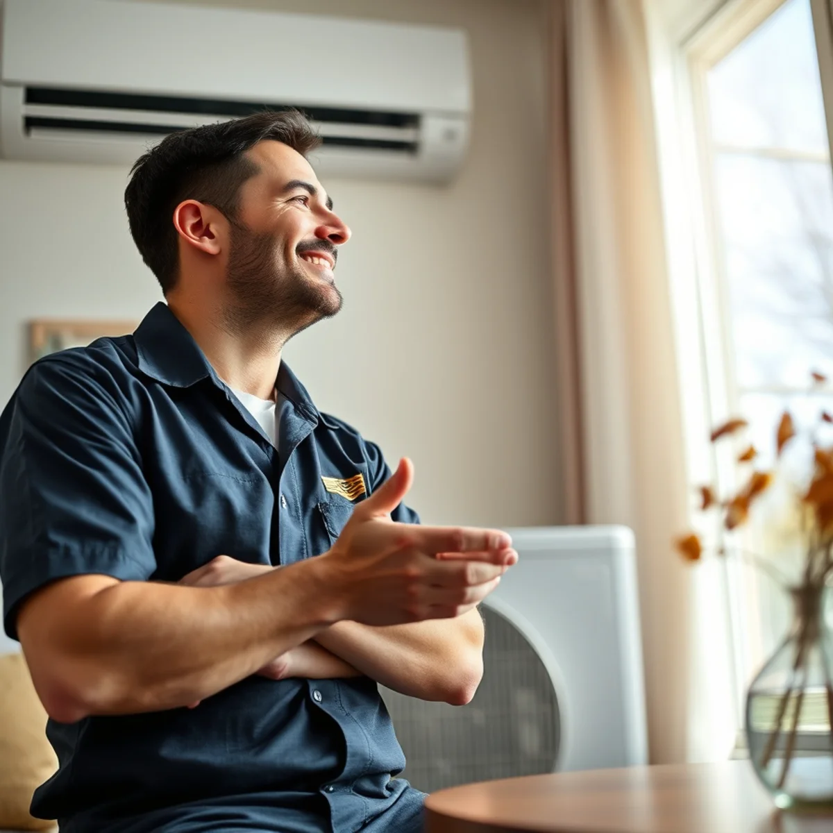 Flaming Ice Heating & Cooling completing ductless mini-splits in North Carolina