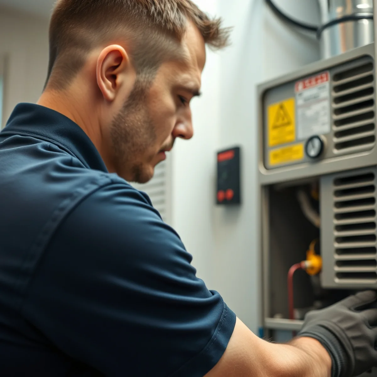 Flaming Ice Heating & Cooling performing furnace installation & replacement