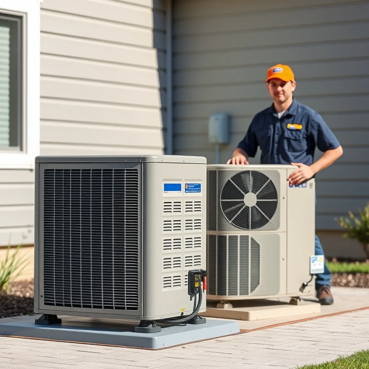Flaming Ice Heating & Cooling performing hvac replacement